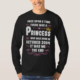 Ooit was er een prinses oktober 2004 t-shirt