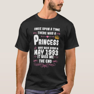 Ooit was er een prinses van mei 1993 Bir T-shirt