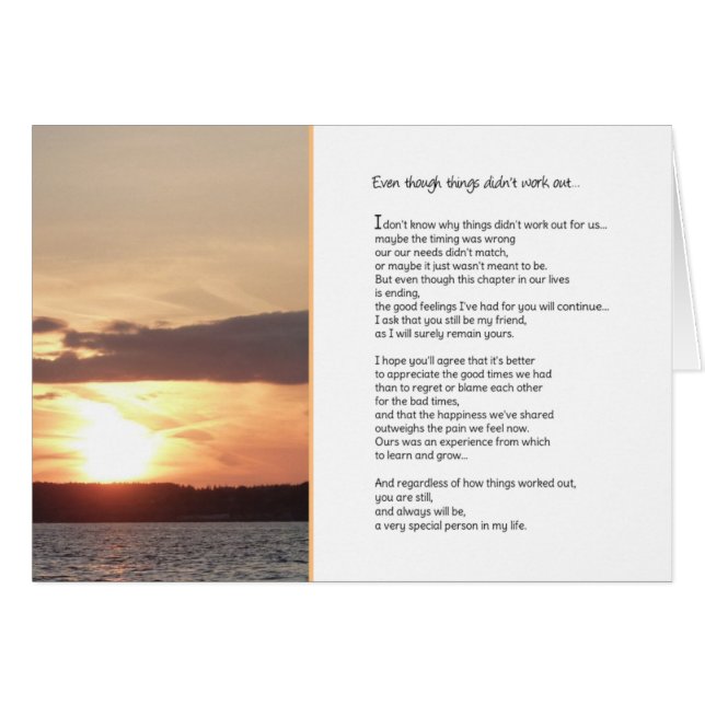 Ook al is het niet gelukt...Relaties (Voorkant Horizontaal)