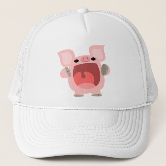 "OOK!!!" Cute Cartoon Pig Pet (Voorkant)