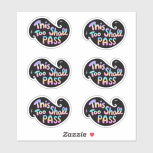 Ook dit gaat voorbij Wave Sticker Pack