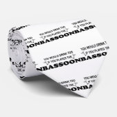 Ook Drink - Bassoon Stropdas (Opgerold)