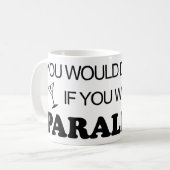 Ook Drink - Paralegal Koffiemok (Voorkant links)