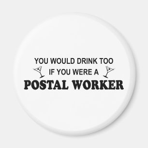 Ook Drink - Postal Worker Magneet