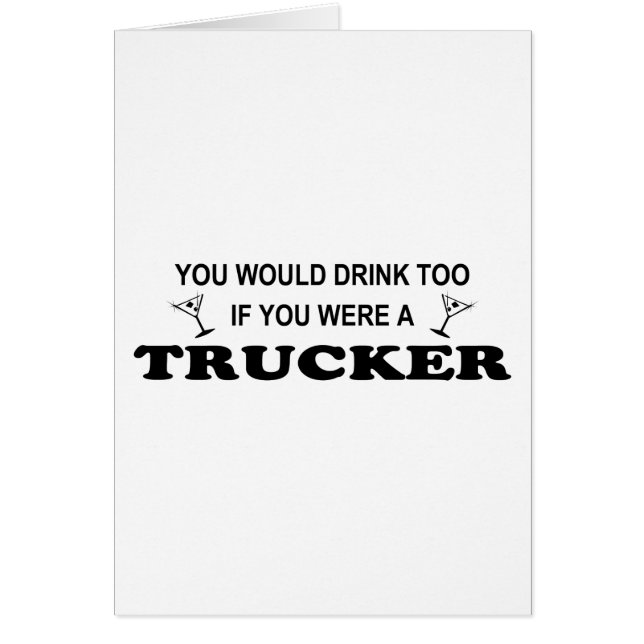 Ook Drink - Trucker (Voorkant)