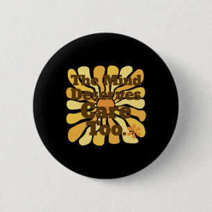 Ook het verstand verdient zorg. klinisch psycholoo ronde button 5,7 cm