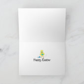 Ook kippen als eieren feestdagen kaart (Binnen)