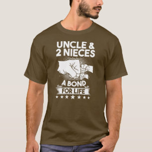 oom 2 draagt een band voor life uncles niece t-shirt
