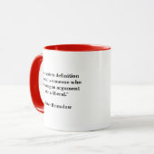 Oom Al Coffee-Mok — Brimelow Quote Mok (Voorkant links)