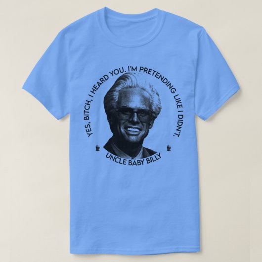 Oom Baby Billy Telefoon Case T-shirt (Design voorkant)