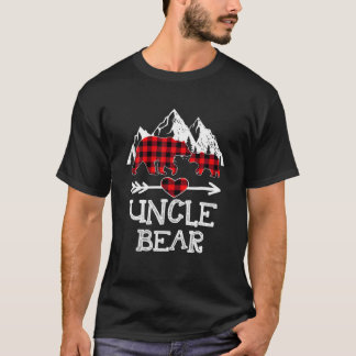 Oom Beer Kerstmis Pajama Red Pset Buffalo Fami T-shirt