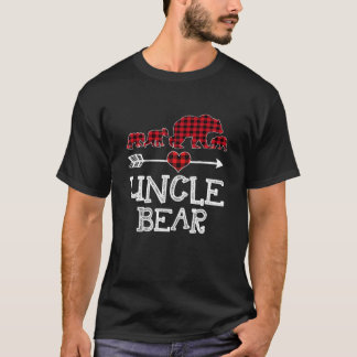 Oom Beer Kerstmis Pajama Red Pset Buffalo Fami T-shirt