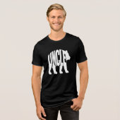 Oom Beer Tri-Blend Shirt (Voorkant volledig)