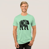 Oom Beer Tri-Blend Shirt (Voorkant volledig)