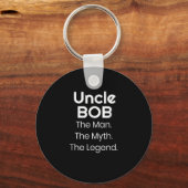 Oom Bob de Man de Mmythe de Legend Sleutelhanger (Voorkant)