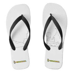 Oom Brazilië Rio de Janeiro Teenslippers