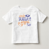 Oom Bubba's grootste fan Kinder Shirts (Voorkant)