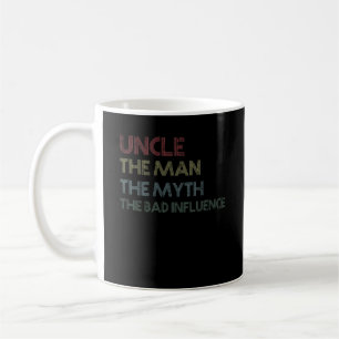 Oom de Man de mythe de slechte invloed Koffiemok