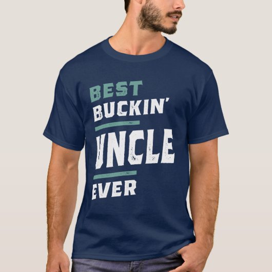 Oom Ever, beste Buckin T-shirt (Voorkant)