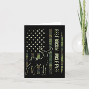 Oom Ever Camo American Flag Deer Hu Kaart