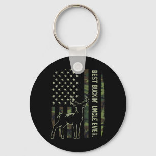 Oom Ever Camo American Flag Deer Hu Sleutelhanger