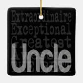 oom Extraordinaire Keramisch Ornament (Achterkant)