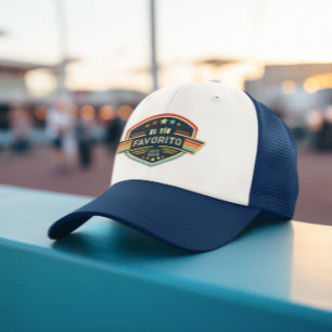 Oom Favoriet Aangepast Jaar Patch Ontwerp Trucker Pet