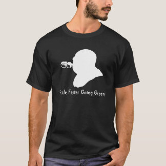Oom Fester van Addams Familie die Groen wordt T-shirt