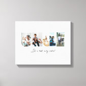Oom Foto Collage 5 Afbeeldingen Collage Canvas Afdruk (Voorkant)