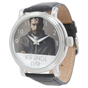 Oom foto tekst horloge