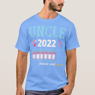 Oom Gendergerelateerd meisje 2022 Funny Zwangersch T-shirt