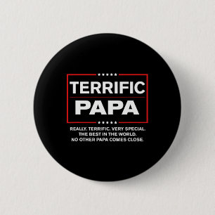Oom - Grappige Donald Trump Grote Papa Ronde Button 5,7 Cm