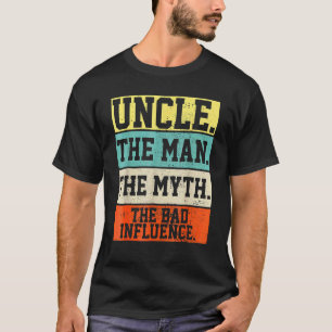 Oom Het Man De Myth Bad Influence Retro T-shirt