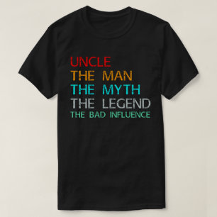 oom het man de mythe van de legende heeft een slec t-shirt