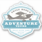 Oom Hoss's avontuurtijden Sticker (Voorkant)