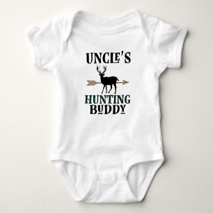 Oom Hunting Buddy Nephew Archery Gift Romper