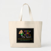 Oom Jay Verklaringen - Carry Bag Grote Tote Bag (Voorkant)
