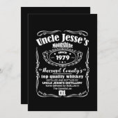 Oom Jesse's Moonshine sinds 1979 Kaart (Voorkant / Achterkant)