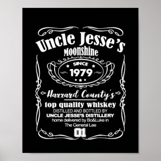 Oom Jesse's Moonshine sinds 1979 Poster