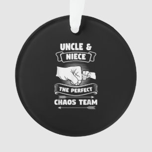oom Niece A Perfect Chaos Team Oom Gifts Ornament
