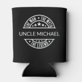 Oom noemt het Man The Myth The Legend Blikjeskoeler (Achterkant)