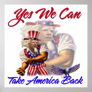 Oom Obama, we kunnen Amerika terugnemen Poster