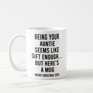 Oom of tante zijn is cadeau genoeg Prettig kerstfe Koffiemok
