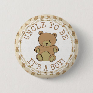 Oom om Teddy Bear te zijn Het is een Button