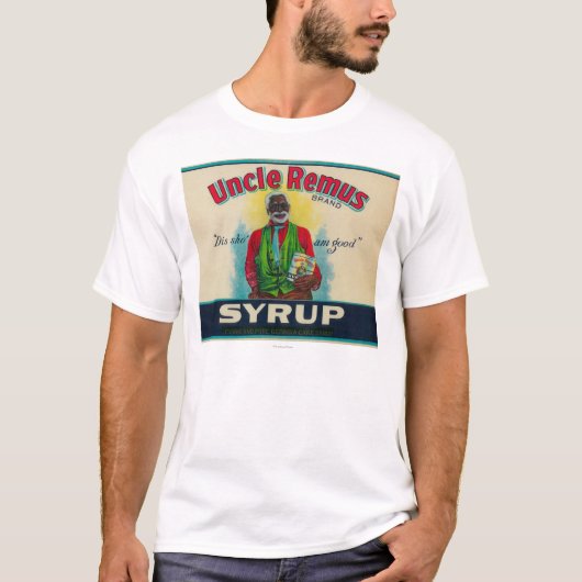Oom Remus Syrup LabelCairo, GA T-shirt (Voorkant)
