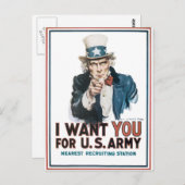 oom Sam Briefkaart (Voorkant / Achterkant)