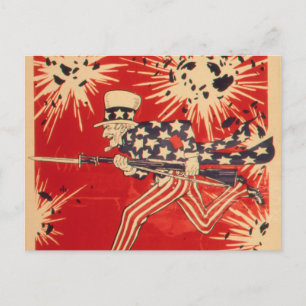 Oom Sam - Briefkaart