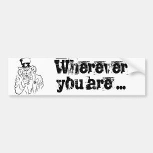 Oom Sam Bumpersticker