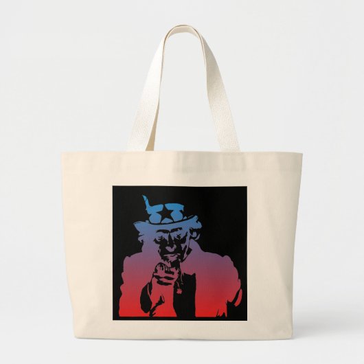 oom Sam Canvas tas (Voorkant)