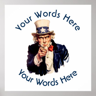 Oom Sam Custom Poster